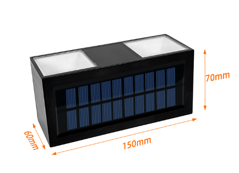 Solè Powered deyò miray limyè ki enpèmeyab